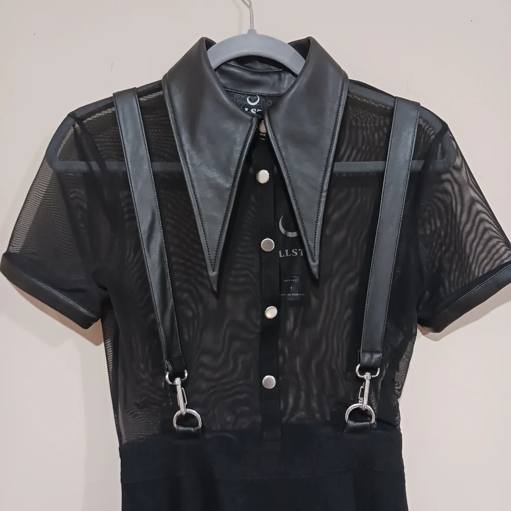 SOLD Cosmic Katy Suspender Dress Killstar - Picture 5 of 10